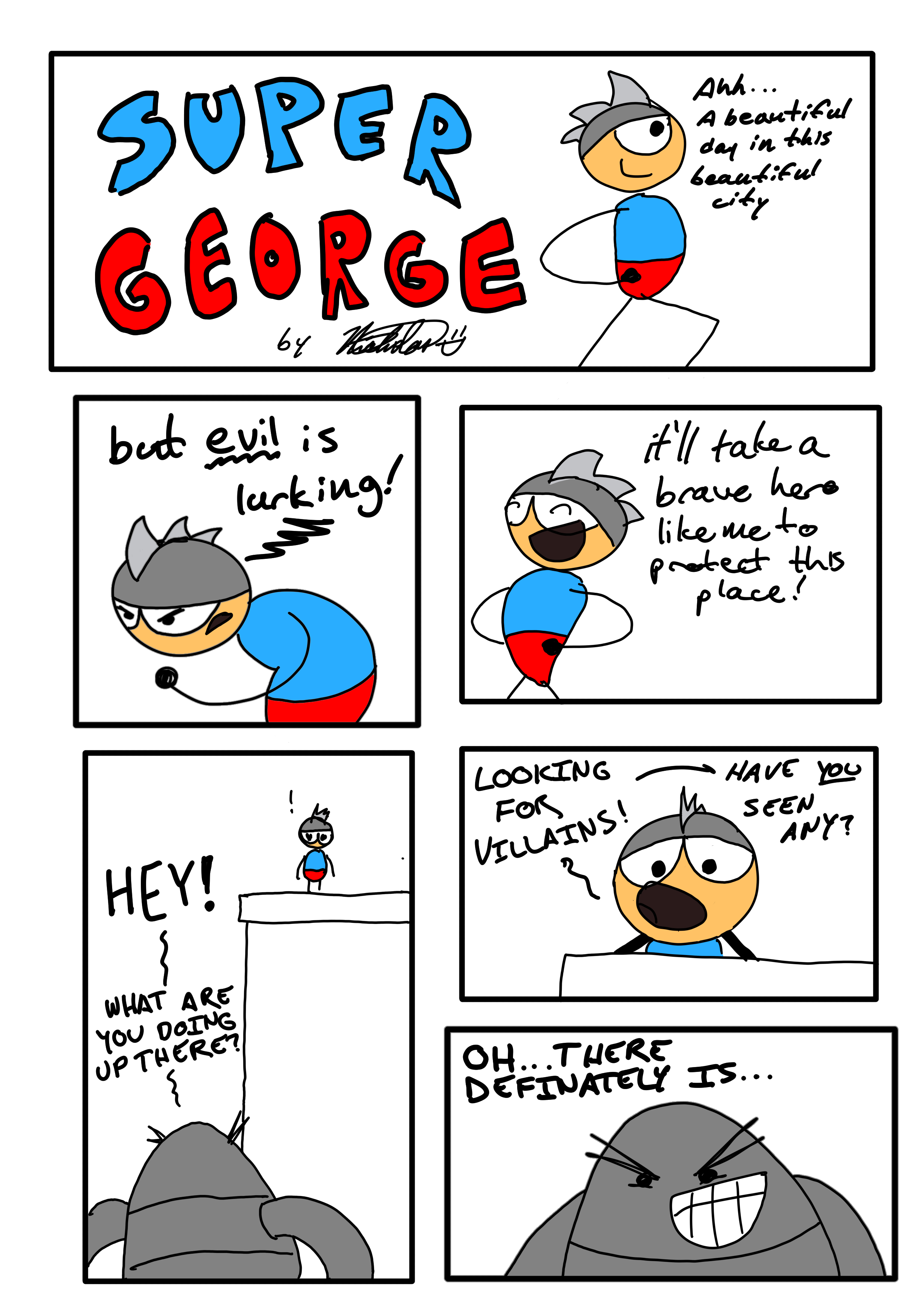 Super George: Chapter 1, Page 1